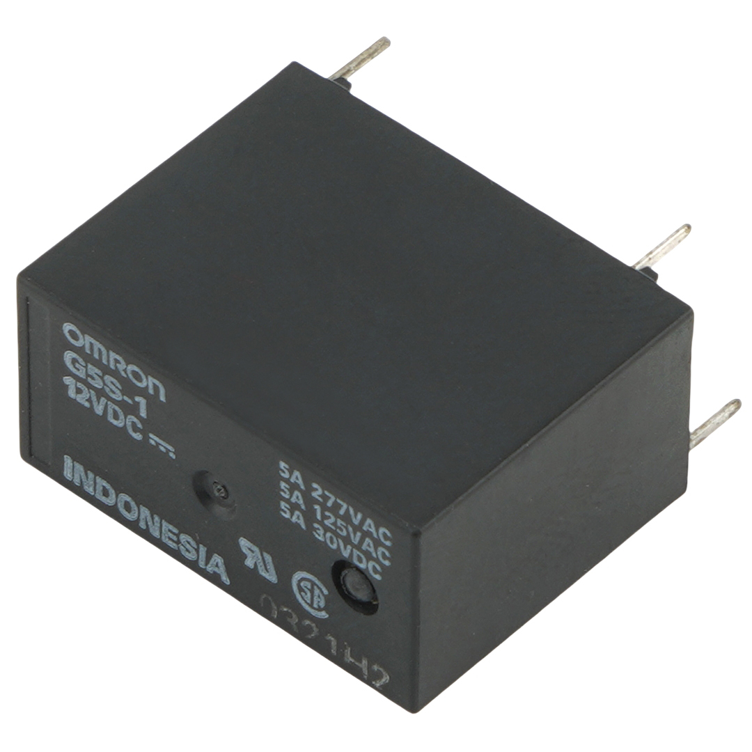 OMRON G5S-1 12VDC Power Relay 5A 277VAC 5Pins