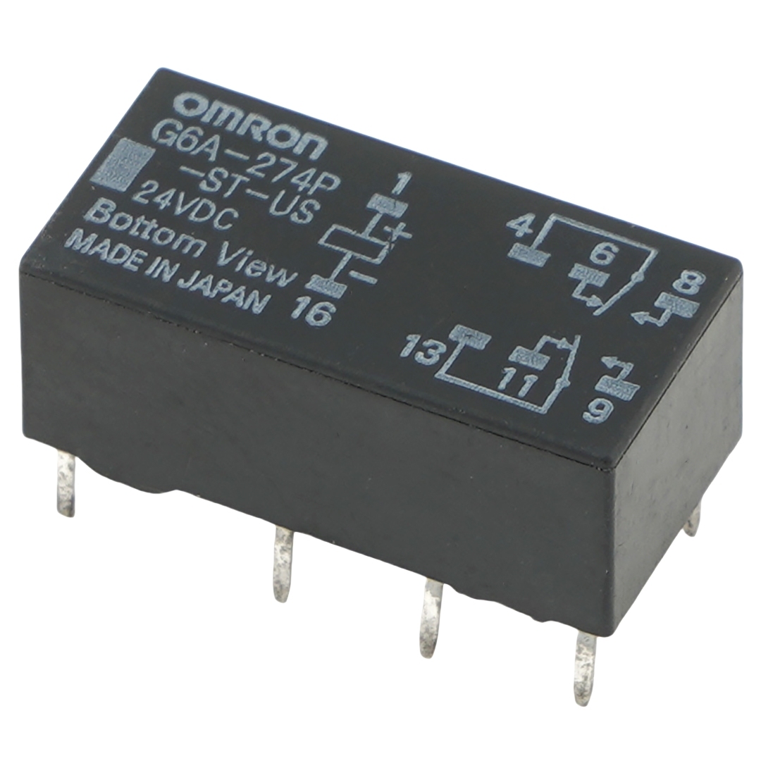 OMRON G6A-274P-ST-US 24VDC Signal Relay 8Pins