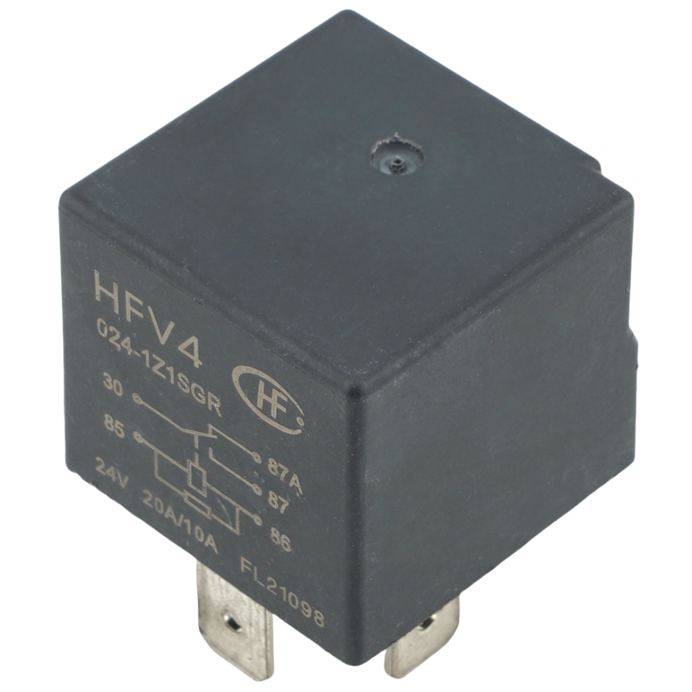 HONGFA HFV4 024-1Z1SGR Automotive Relay 24VDC 20A/10A 5Pins