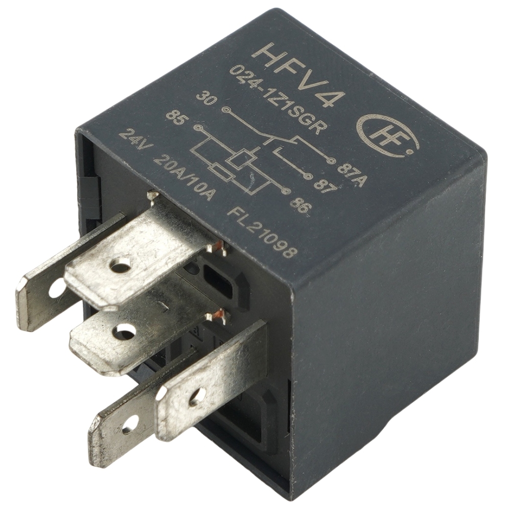 HONGFA HFV4 024-1Z1SGR Automotive Relay 24VDC 20A/10A 5Pins