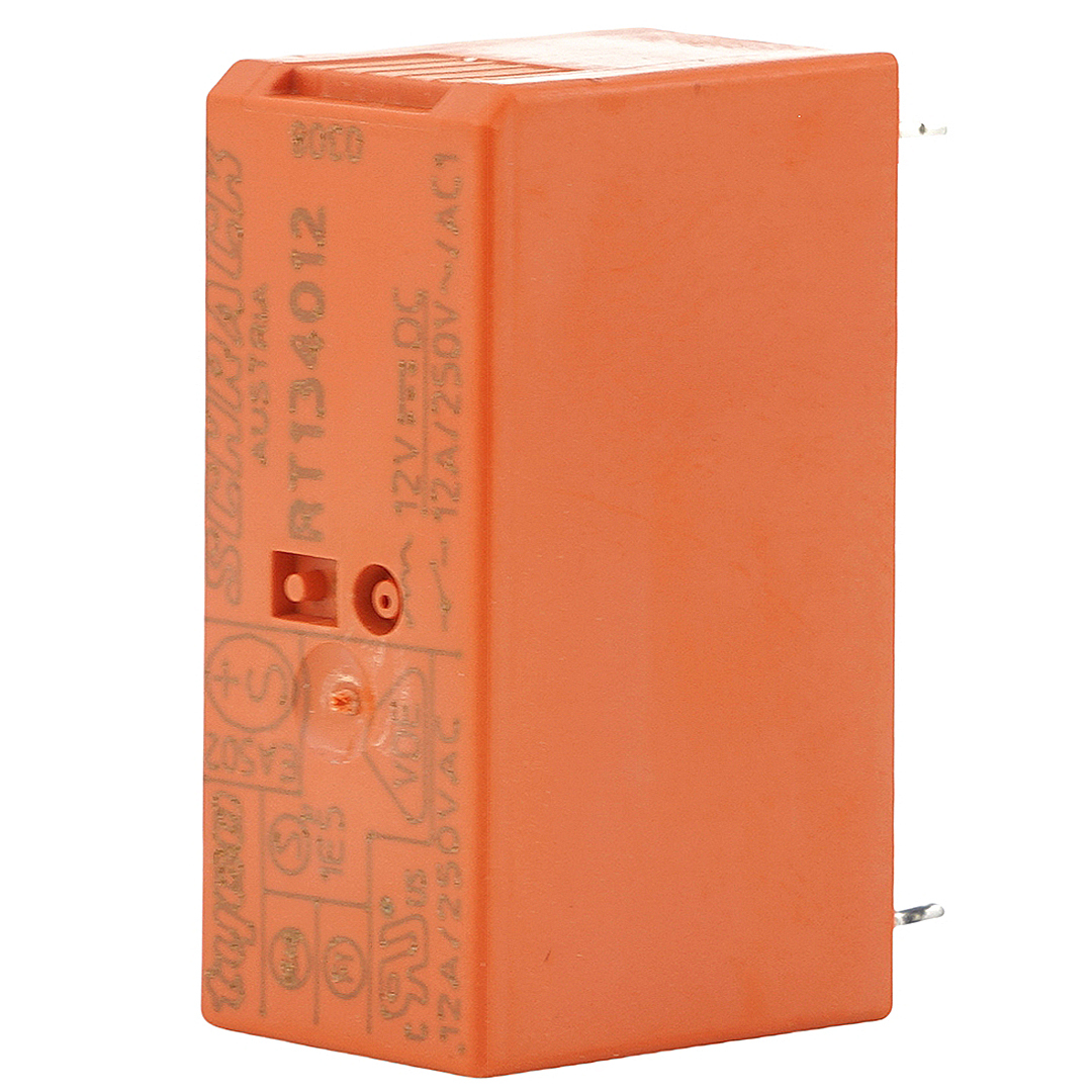 TE Connectivity RT134012 General Purpose Relay SPST-NO (1 Form A) 12VDC Coil Through Hole
