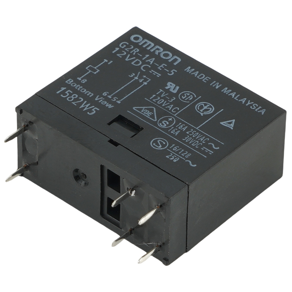 OMRON G2R-1A-E-5 12VDC Power Relay 16A 250VAC 6Pins