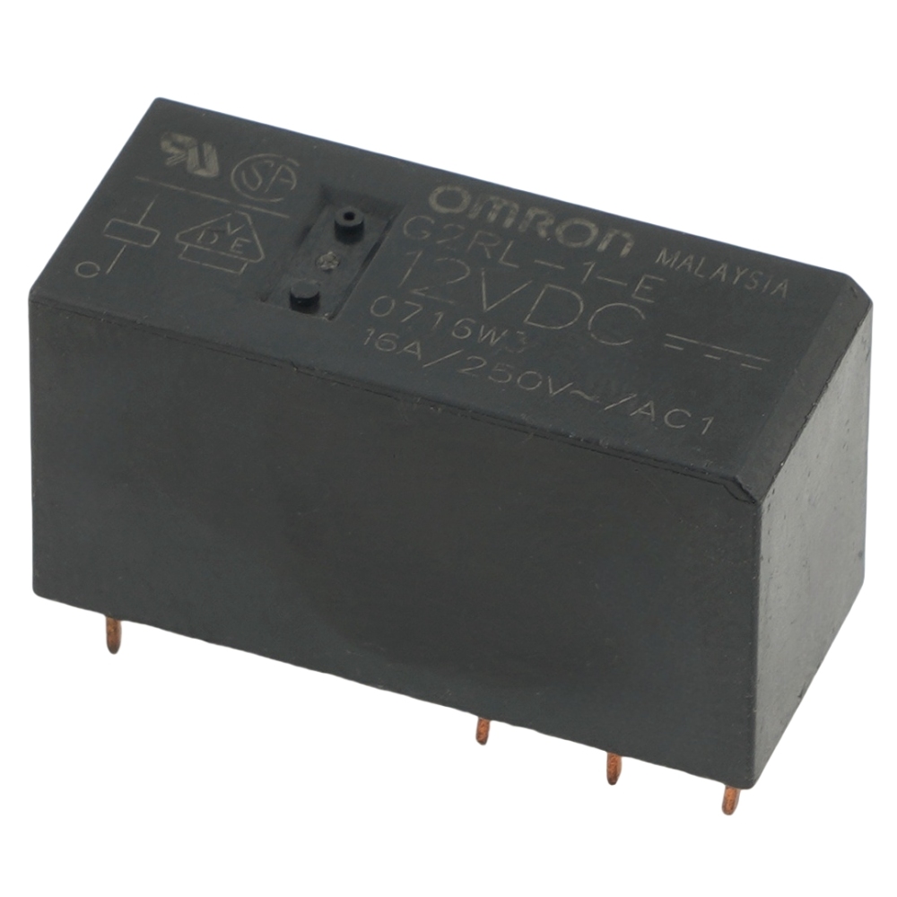 OMRON G2RL-1-E 12VDC Power Relay 16A 250VAC 8Pins