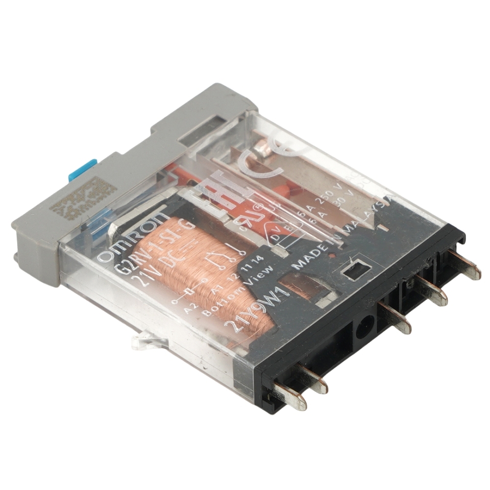 OMRON G2RV-1-SI-G 21VDC Power Relay 6A 250VAC 5Pins