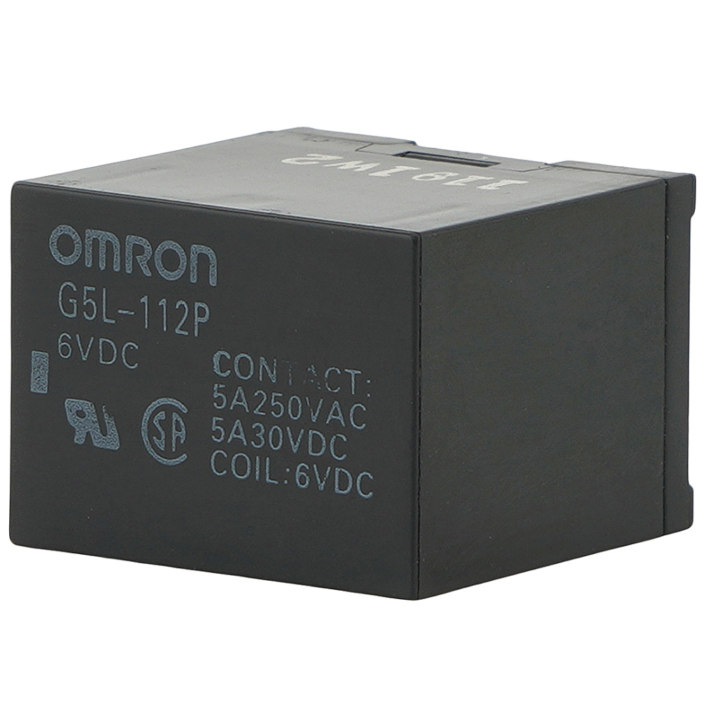 OMRON G5L-112P 6VDC Power Relay 5A 250VAC 5Pins