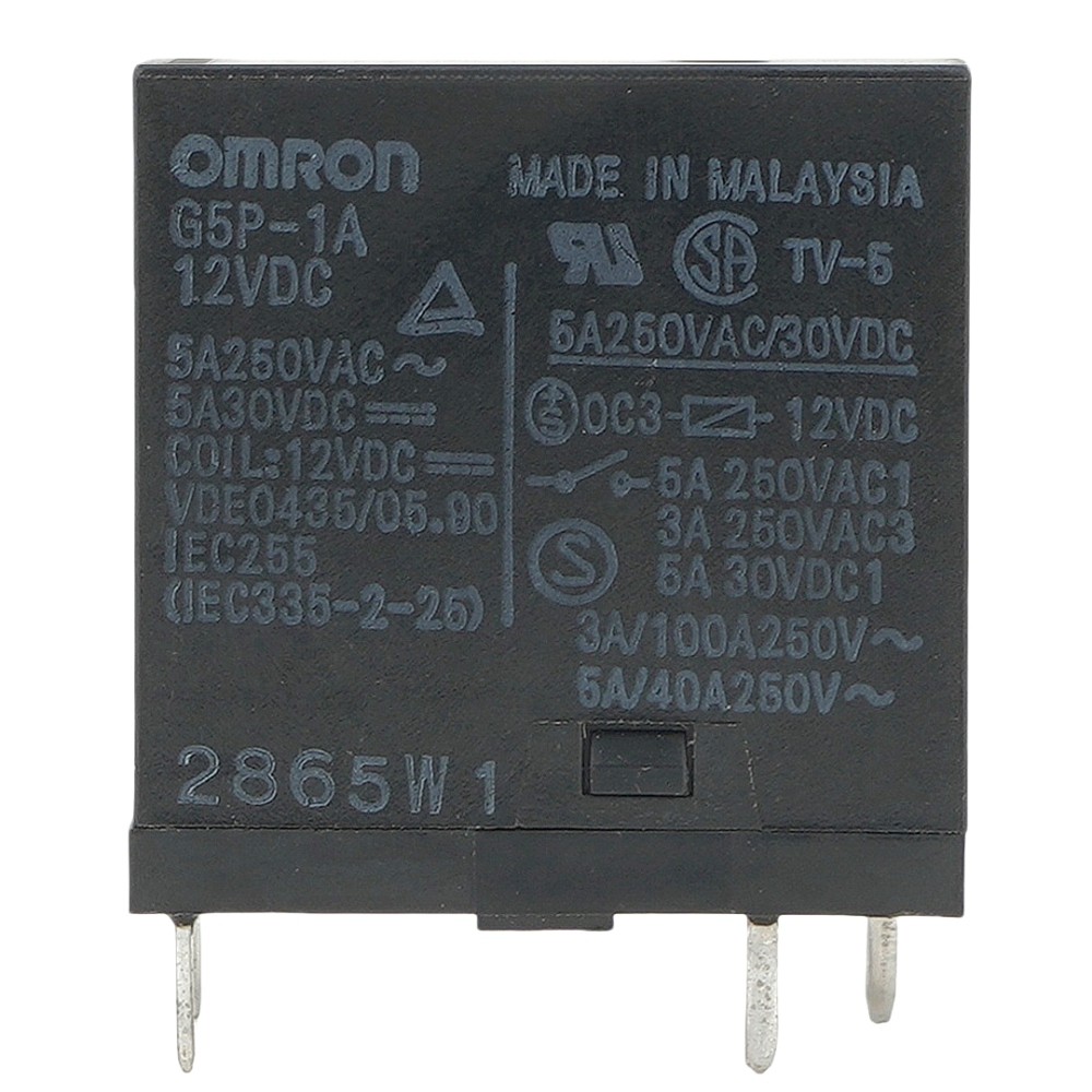 OMRON G5P-1A 12VDC Power Relay 5A 250VAC 4Pins