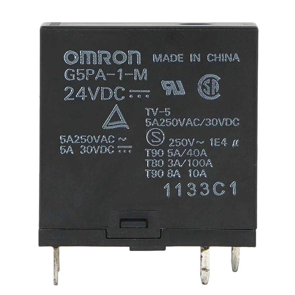 OMRON G5PA-1-M 24VDC Power Relay 5A 250VAC 4Pins