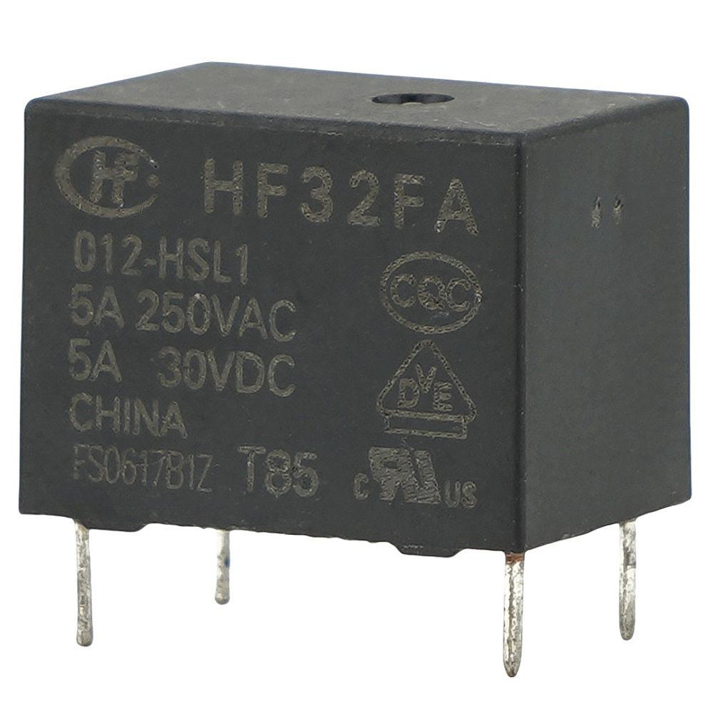 HONGFA HF32FA 012-HSL1 Power Relay 5A 250VAC 4Pins