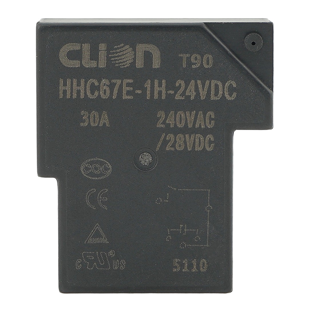 Clion HHC67E-1H-24VDC Power Relay 30A 240VAC/28VDC 5Pins