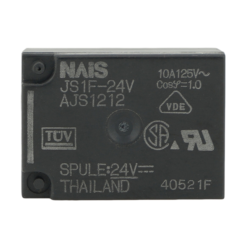 NAIS JS1F-24V AJS1212 General Purpose Relay SPDT (1 Form C) 10A 24VDC Coil Through Hole