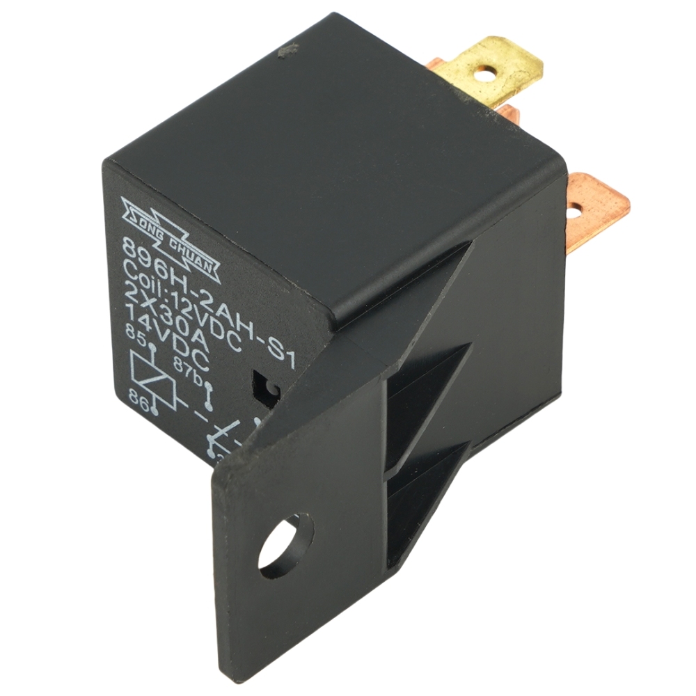 SONGCHUAN 896H-2AH-S1 12VDC Automotive Relay 2×30A 5Pins