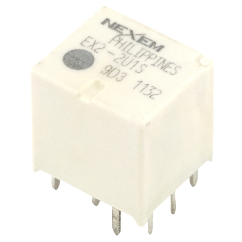 NEXEM EX2-2U1S Automotive Relay SPDT 12VDC Coil Through Hole
