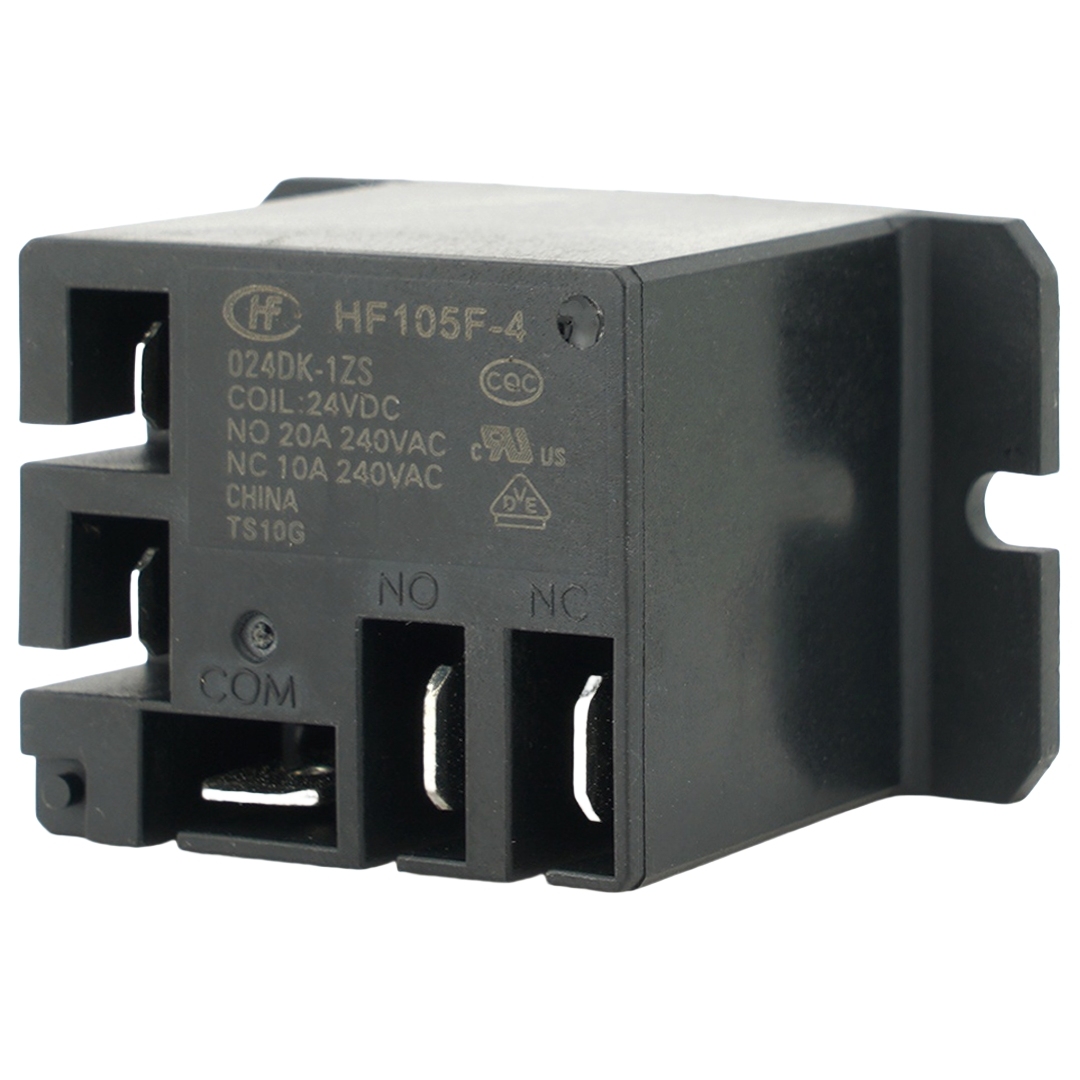 HONGFA HF105F-4 024DK-1ZS Power Relay 20A 240VAC 24VDC 5Pins