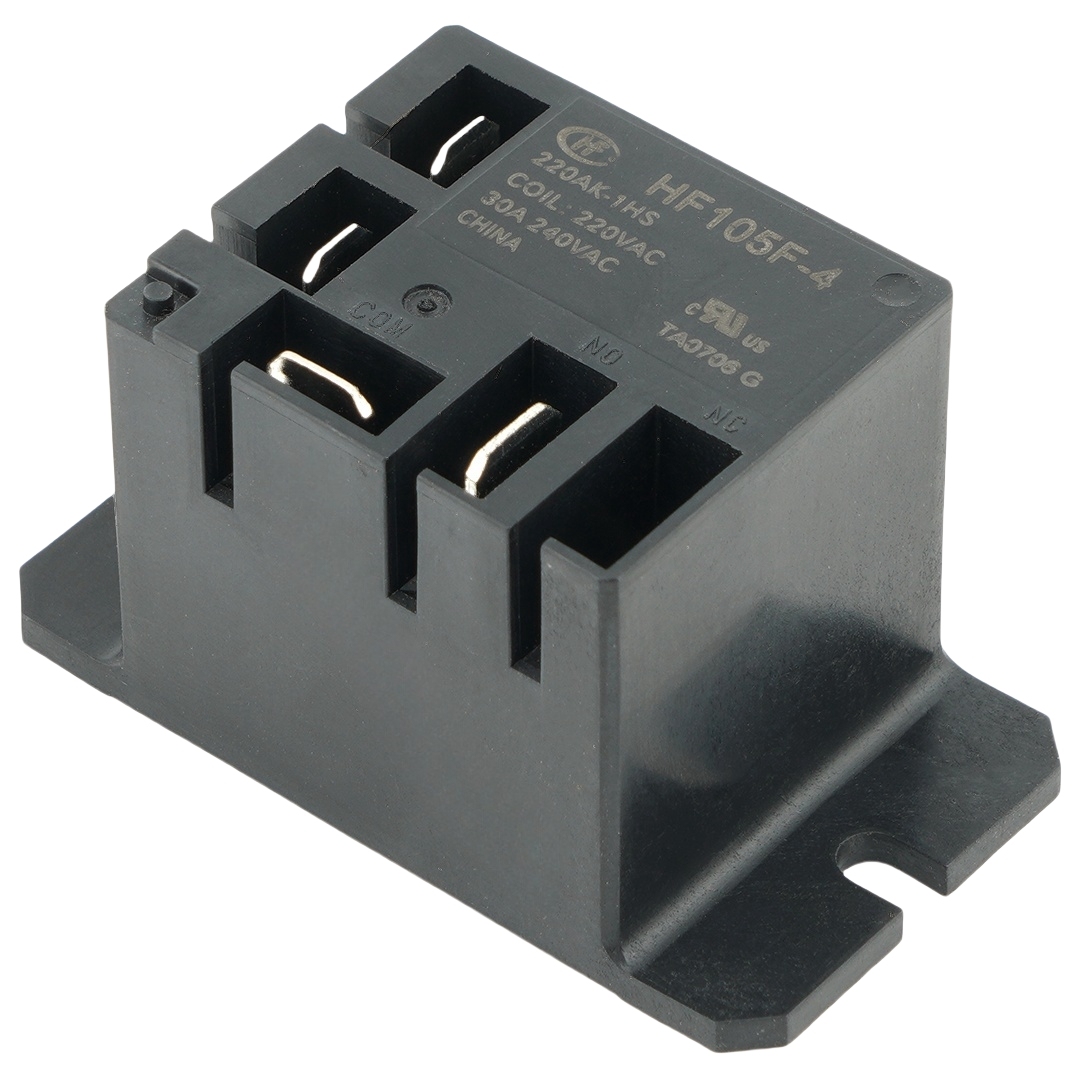 HONGFA HF105F-4 220AK-1HS Power Relay Coil 220VAC 30A 240VAC