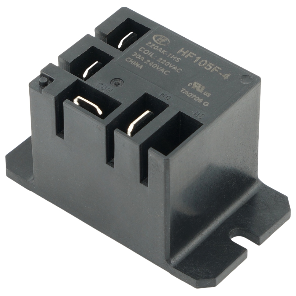 HONGFA HF105F-4 220AK-1HS Power Relay Coil 220VAC 30A 240VAC