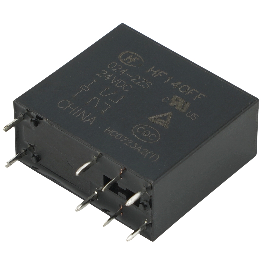 HONGFA HF140FF 024-2ZS Power Relay 24VDC 8Pins