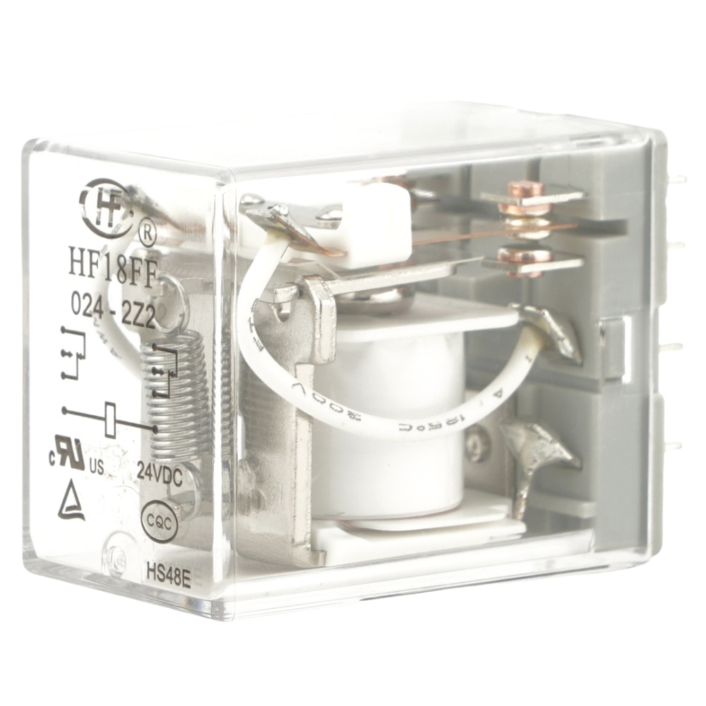 HongFa HF18FF 024-2Z2 Power Relay 24VDC 8Pins