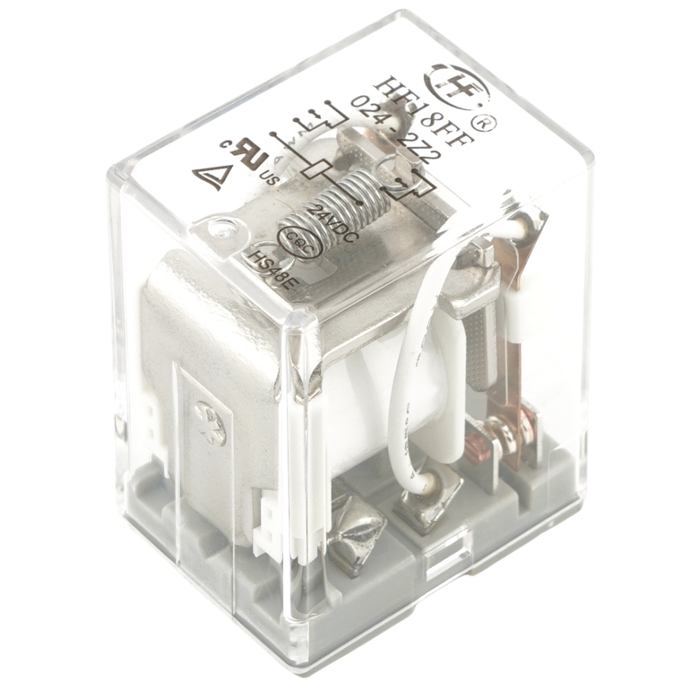 HongFa HF18FF 024-2Z2 Power Relay 24VDC 8Pins