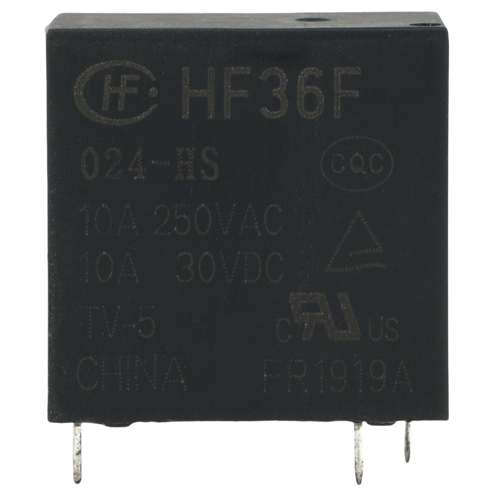 HONGFA HF36F 024-HS Power Relay 10A 250VAC/30VDC 4Pins