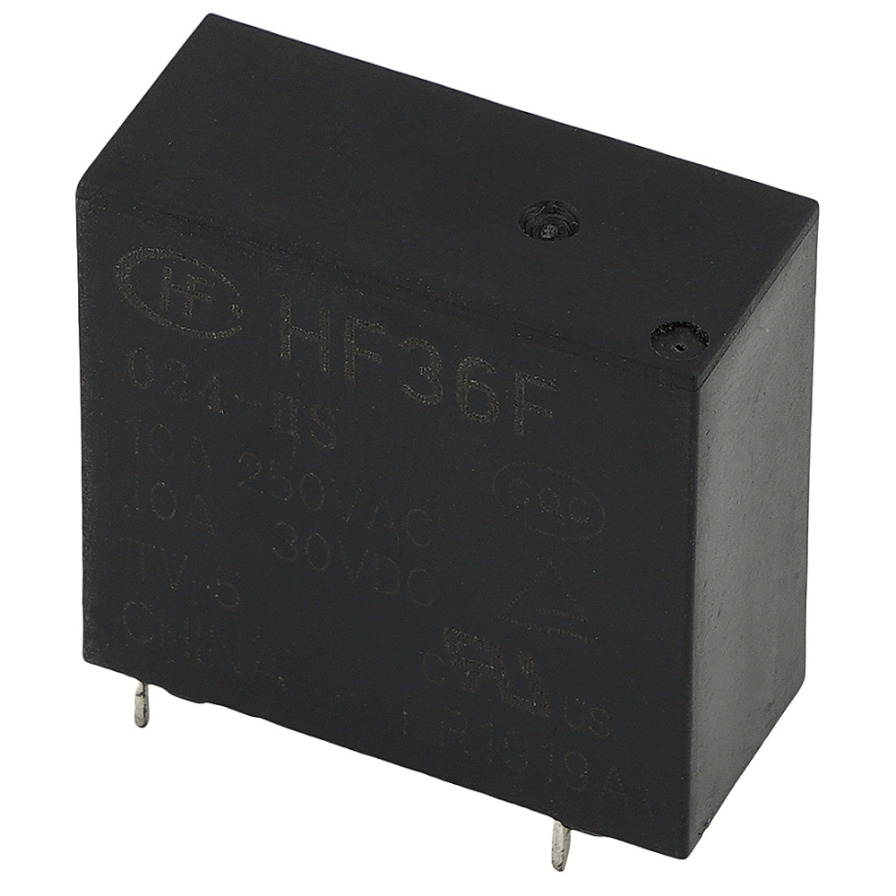 HONGFA HF36F 024-HS Power Relay 10A 250VAC/30VDC 4Pins