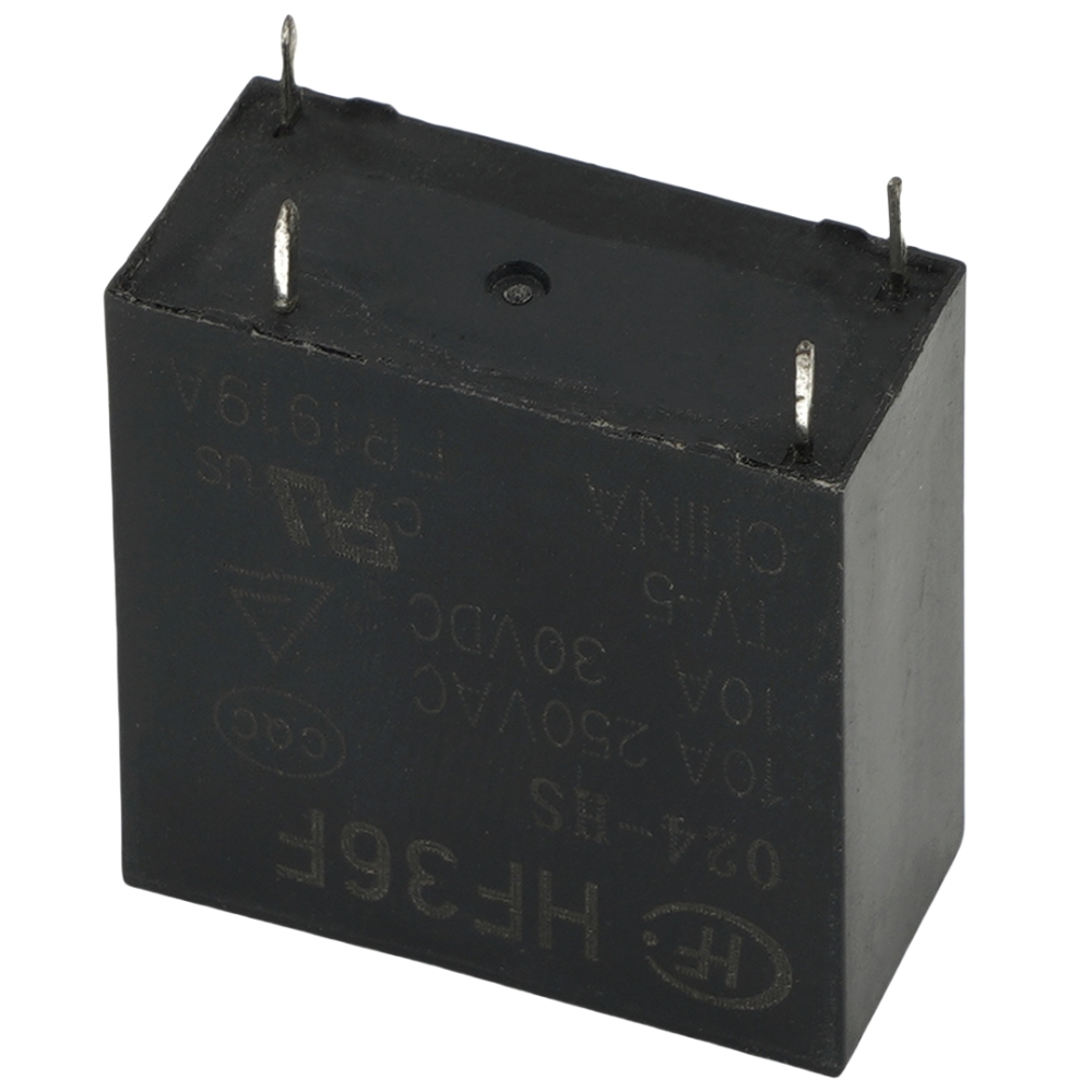 HONGFA HF36F 024-HS Power Relay 10A 250VAC/30VDC 4Pins