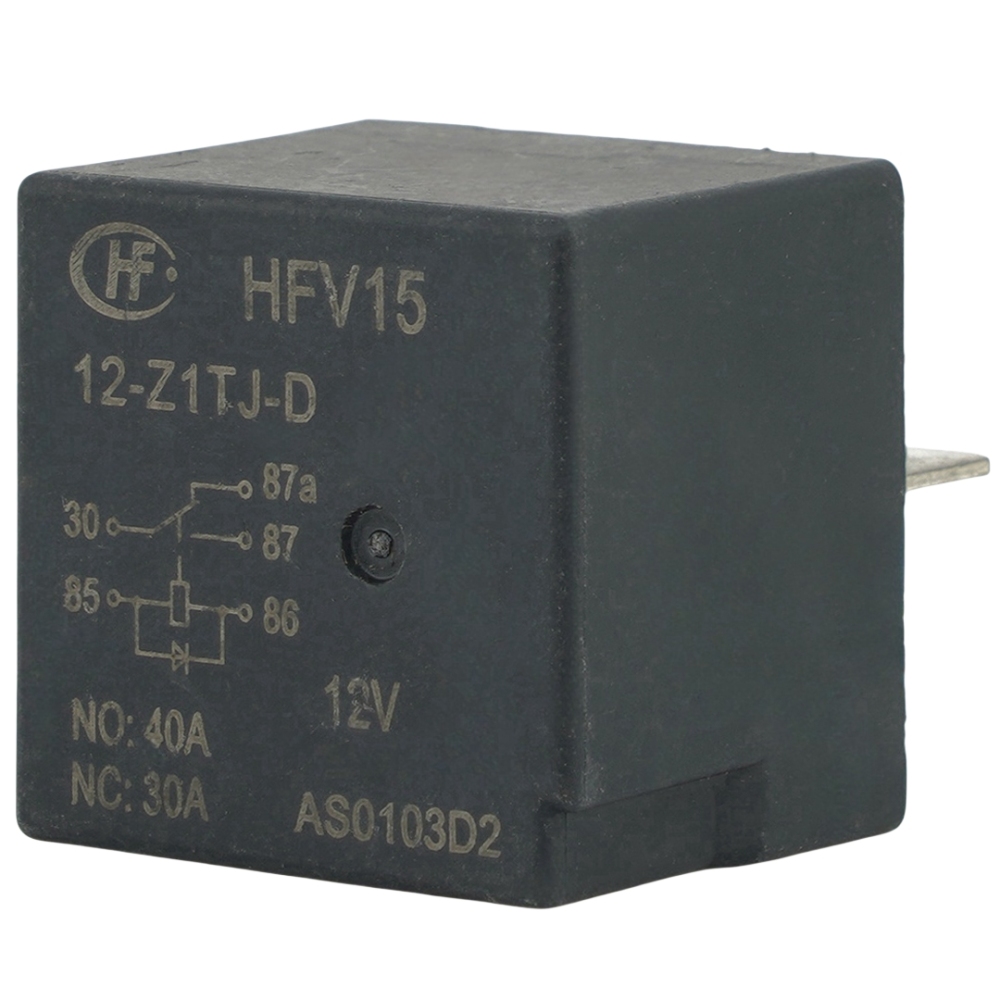 HONGFA HFV15 12-Z1TJ-D Automotive Relay 12VDC 40A/30A 5Pins