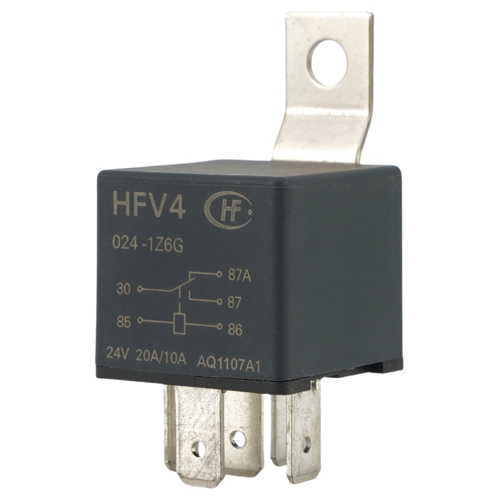 HONGFA HFV4 024-1Z6G Automotive Relay 24VDC 20A/10A 5Pins