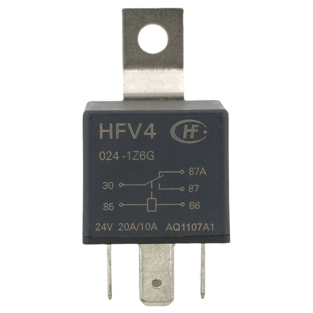 HONGFA HFV4 024-1Z6G Automotive Relay 24VDC 20A/10A 5Pins