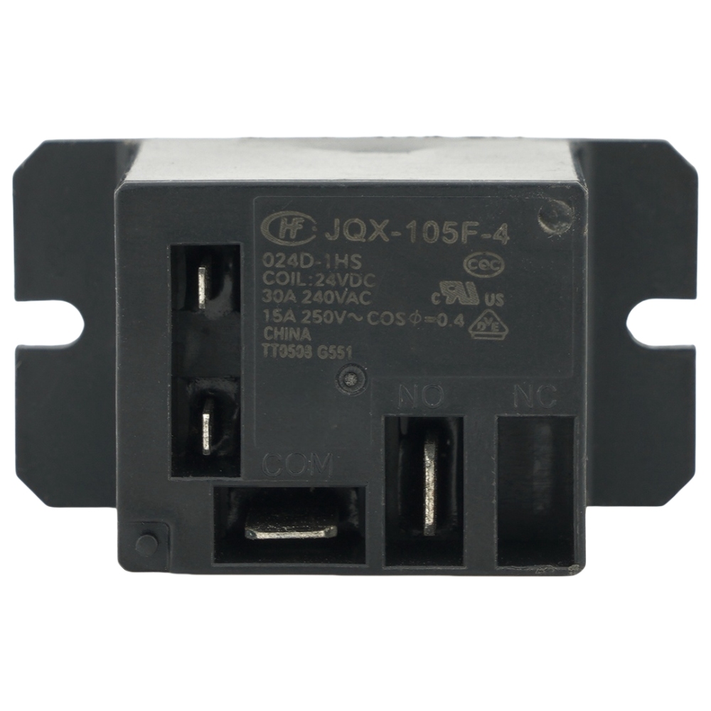 HongFa JQX-105F-4 024D-1HS 24VDC Power Relay 30A 240VAC 4Pins