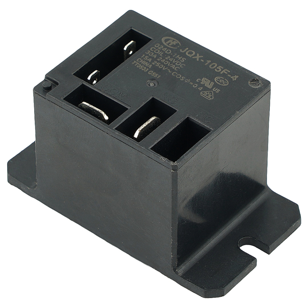 HongFa JQX-105F-4 024D-1HS 24VDC Power Relay 30A 240VAC 4Pins