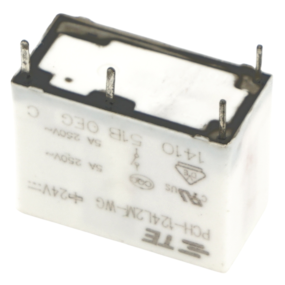 TE Connectivity PCH-124L2M-WG General Purpose Relay 24VDC Coil 5A 250VAC 4Pins