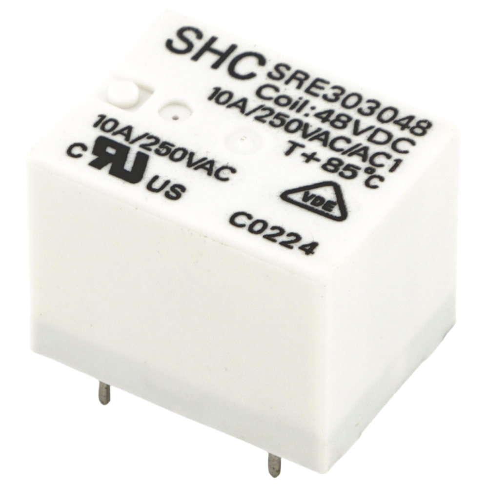 SHC SRE303048 Power Relay 48VDC 10A 250VAC 5Pins