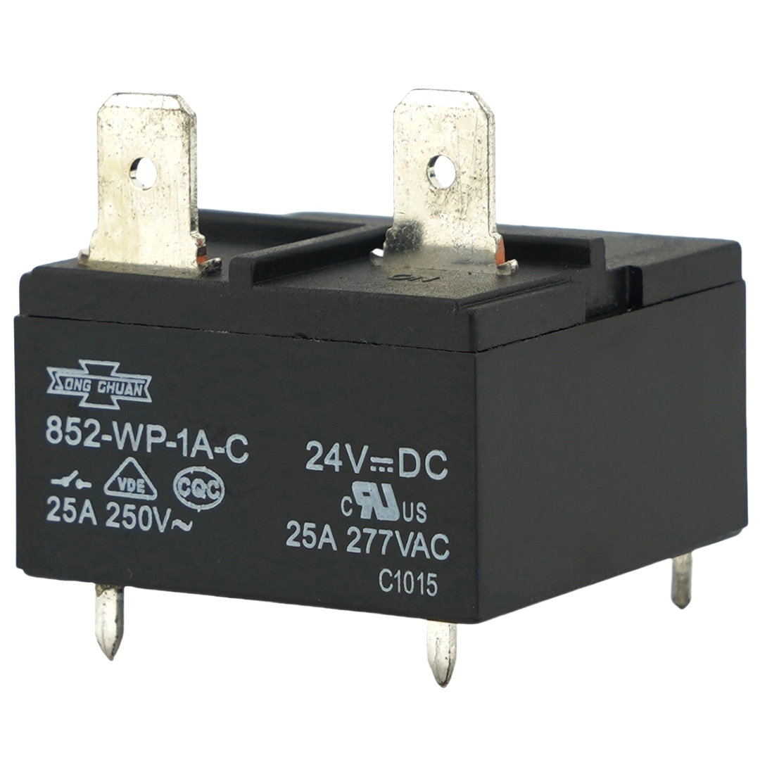 SONGCHUAN 852-WP-1A-C 24VDC Power Relay 25A 277VAC 4Pins