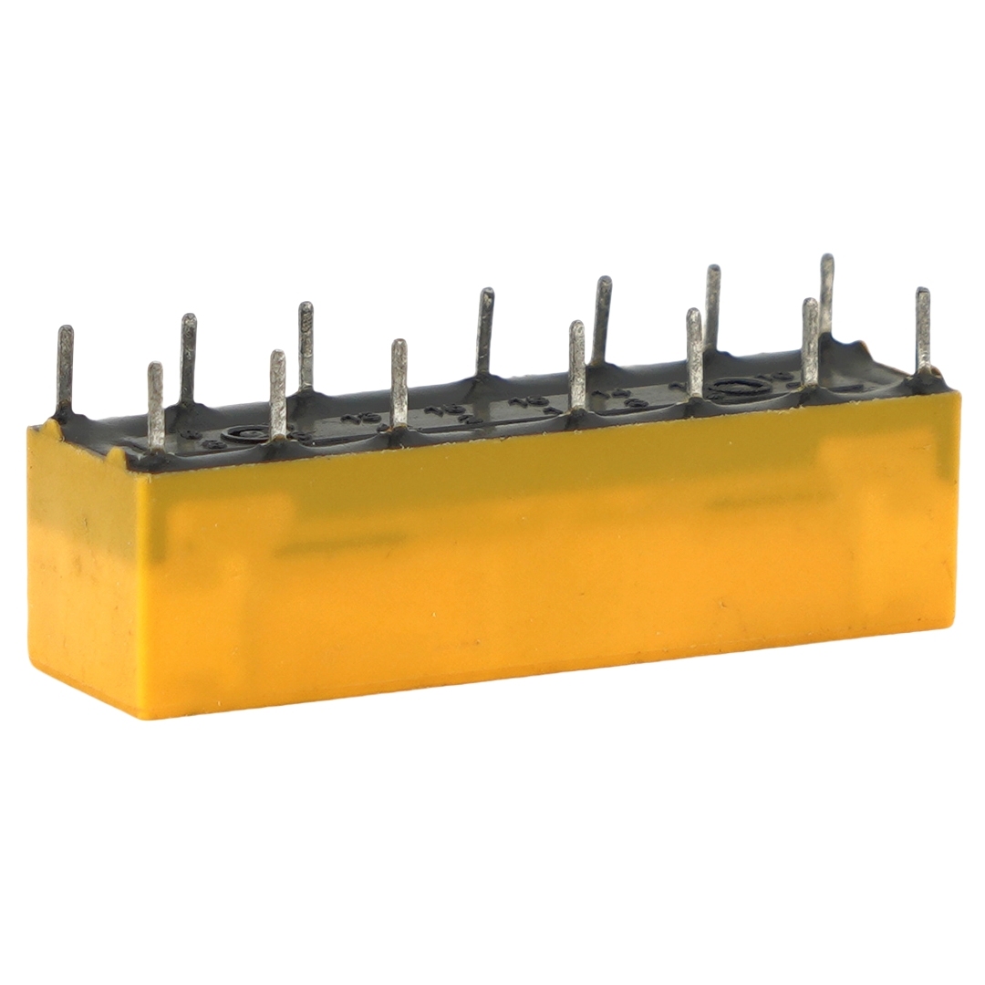 NAIS DS4E-M-DC5V General Purpose Relay 4PDT Through Hole 0.6A 125VAC 14Pins