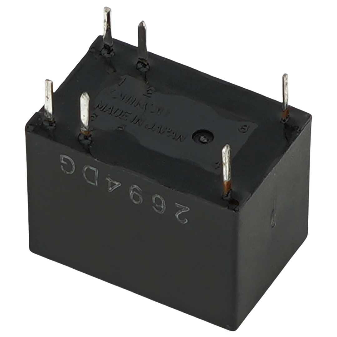 OMRON G2E-184P-M-US 9VDC Power Relay 6Pins