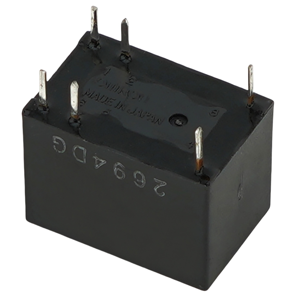 OMRON G2E-184P-M-US 9VDC Power Relay 6Pins