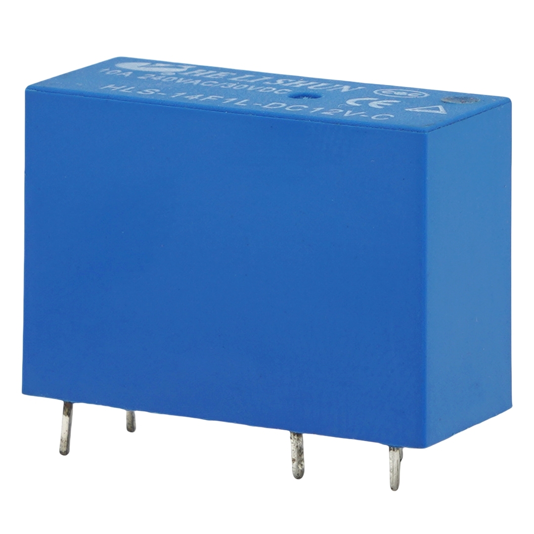 HELISHUN HLS-14F1L-DC12V-C Power Relay 10A 240VAC/30VDC 5Pins