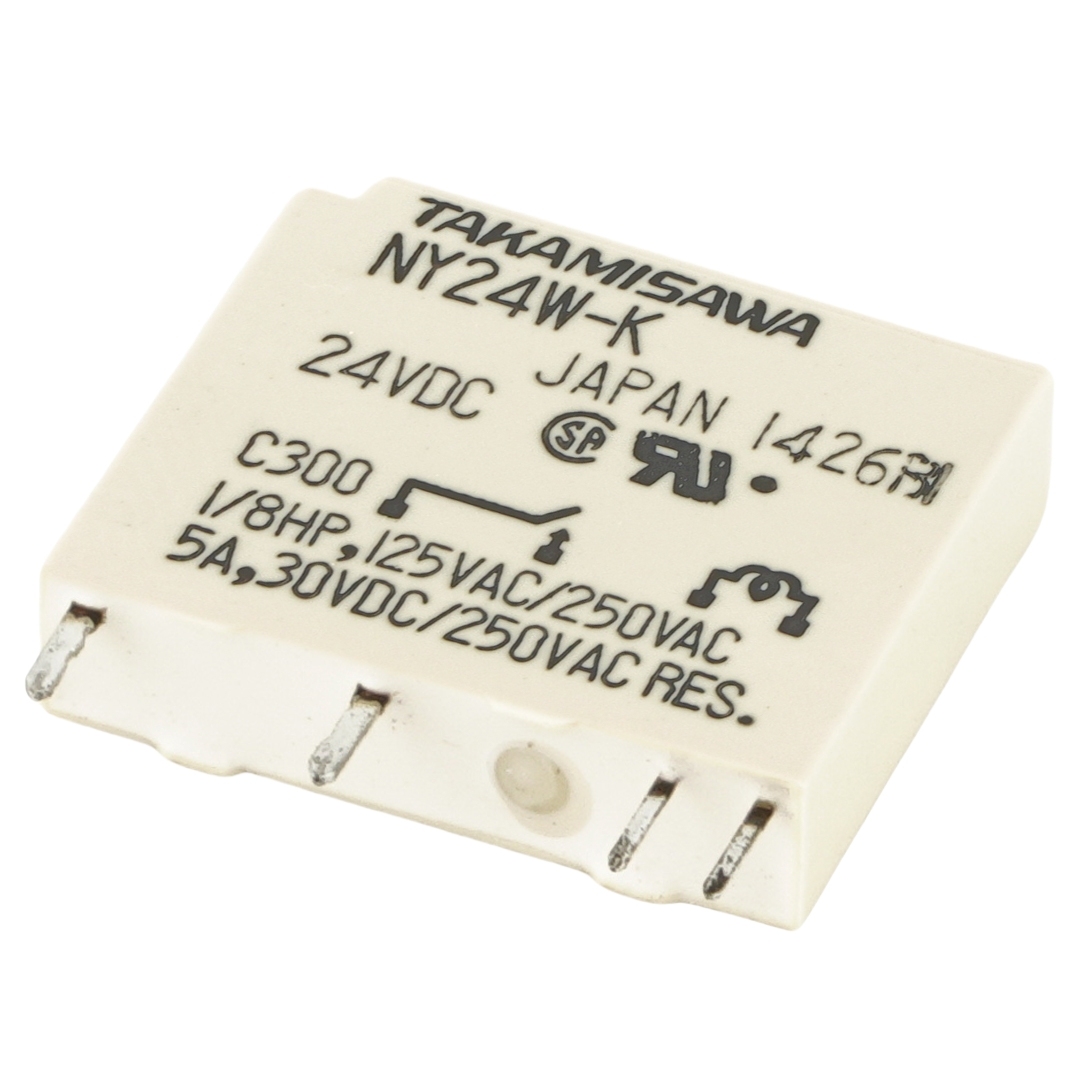 TAKAMISAWA NY24W-K Power Relay 24VDC Coil 5A 250VAC 4Pins