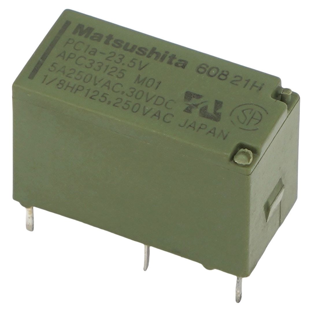 MATSUSHITA PC1a-23.5V APC33125M01 Power Relay 5A 250VAC 4Pins