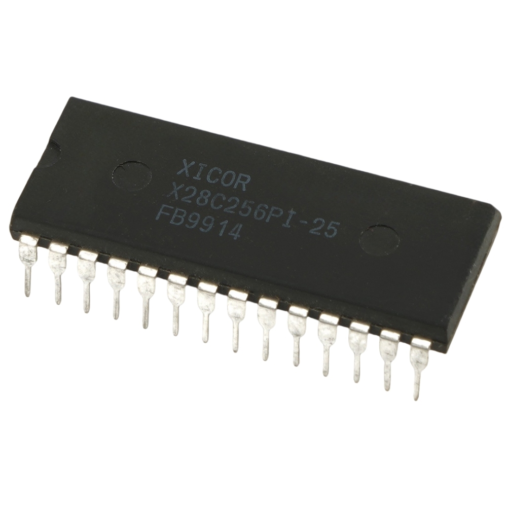XICOR X28C256P1-25 32KB EEPROM 250ns DIP-28 Electrically Erasable Memory IC