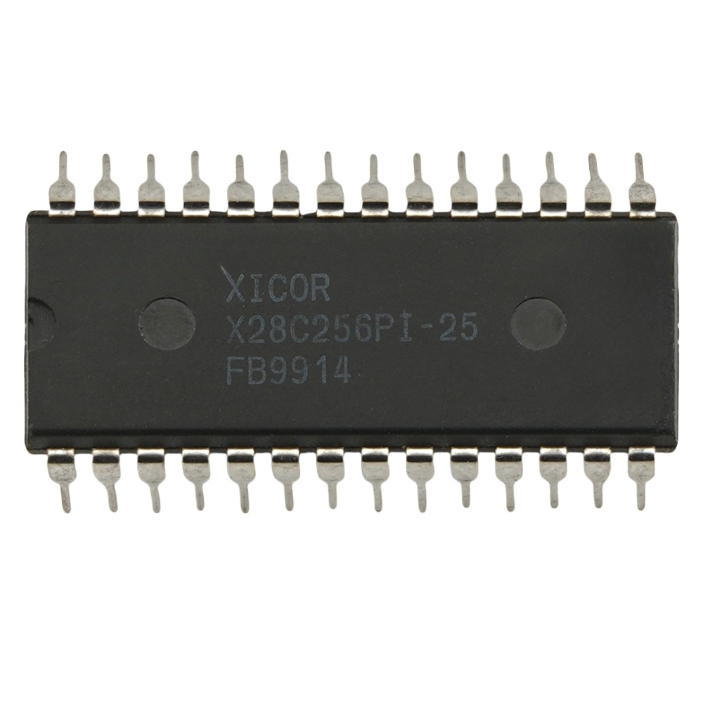 XICOR X28C256P1-25 32KB EEPROM 250ns DIP-28 Electrically Erasable Memory IC