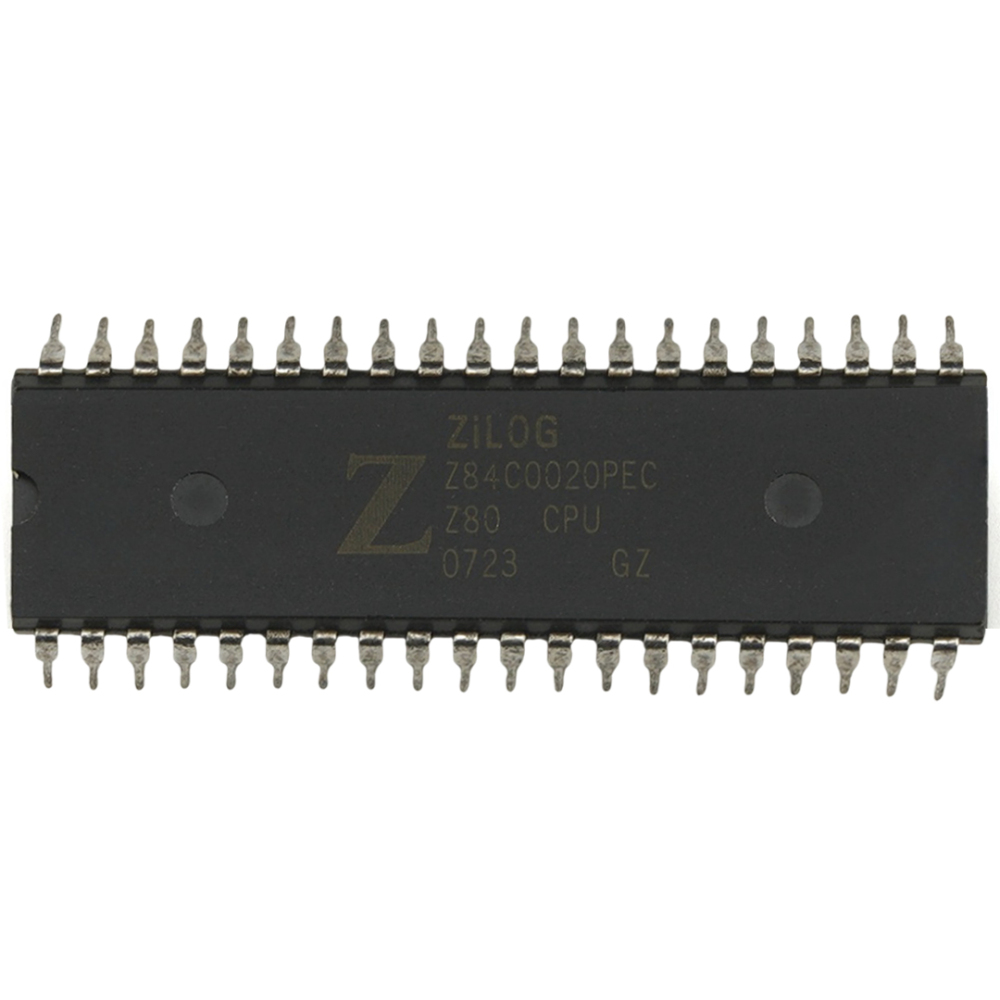 Zilog Z84C0020PEC Z80 Microprocessor IC Z80 1 Core 8-Bit 20MHz 40-PDIP