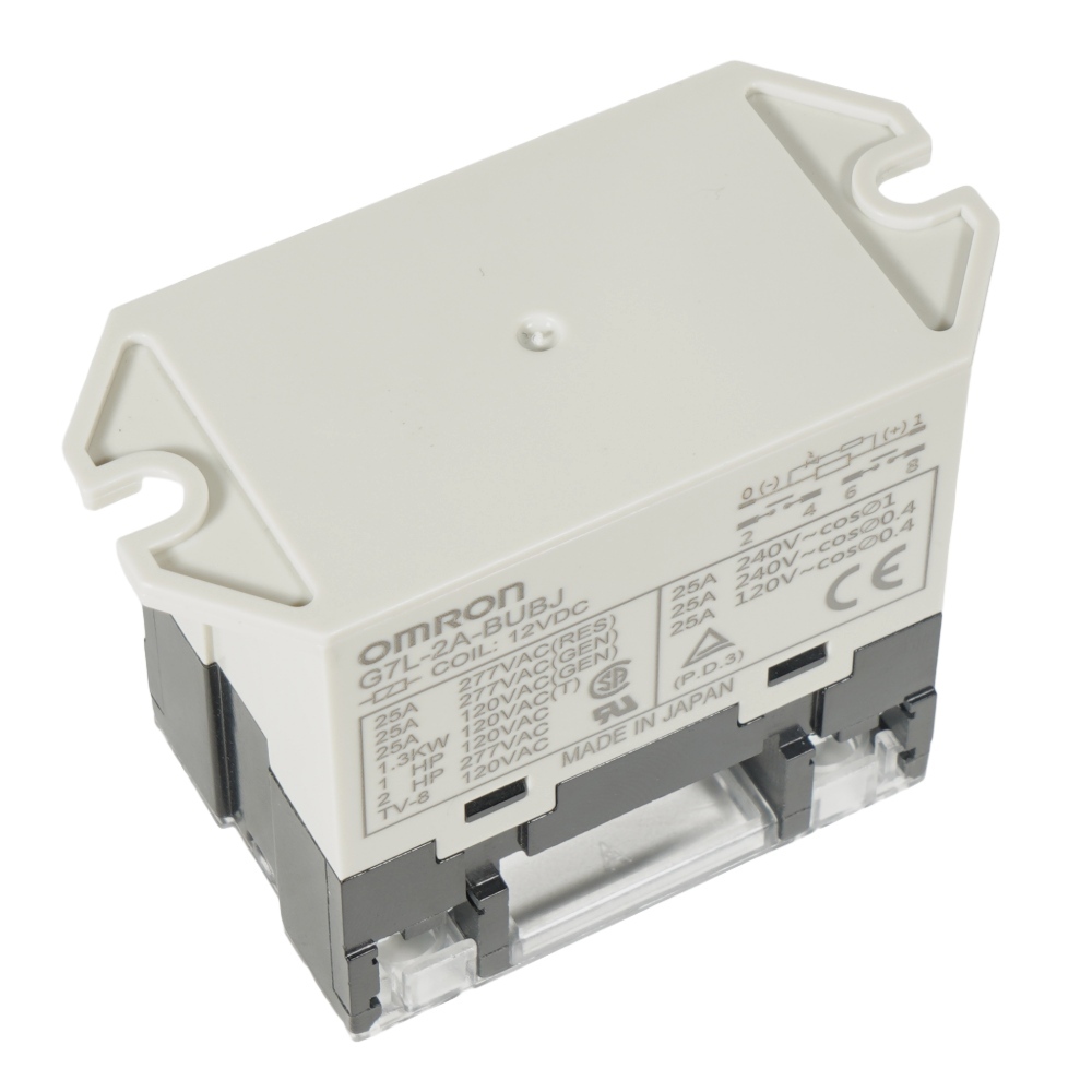 OMRON G7L-2A-BUBJ 12VDC General Purpose Relay DPST-NO (2 Form A)