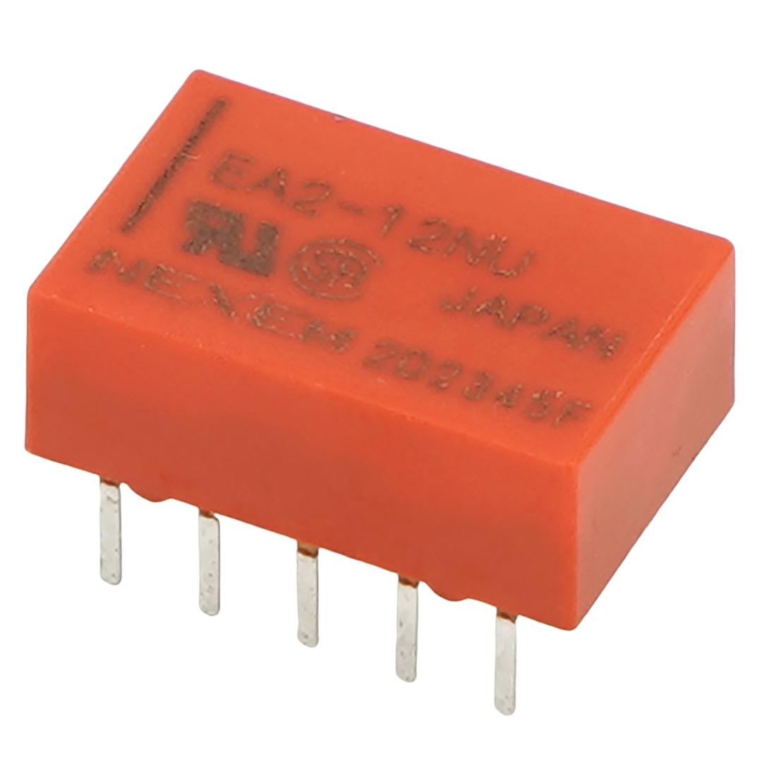 KEMET EA2-12NU Low Signal Relays - PCB 12V 1A Non Latching 2 Form C DPDT