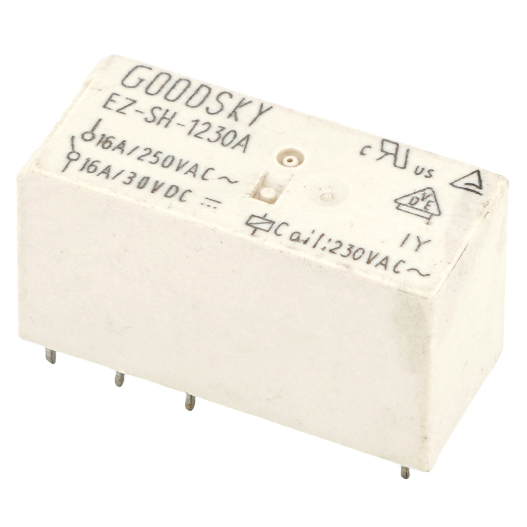 GOODSKY EZ-SH-1230A 230VAC Coil Power Relay 16A 250VAC 30VDC 8Pins