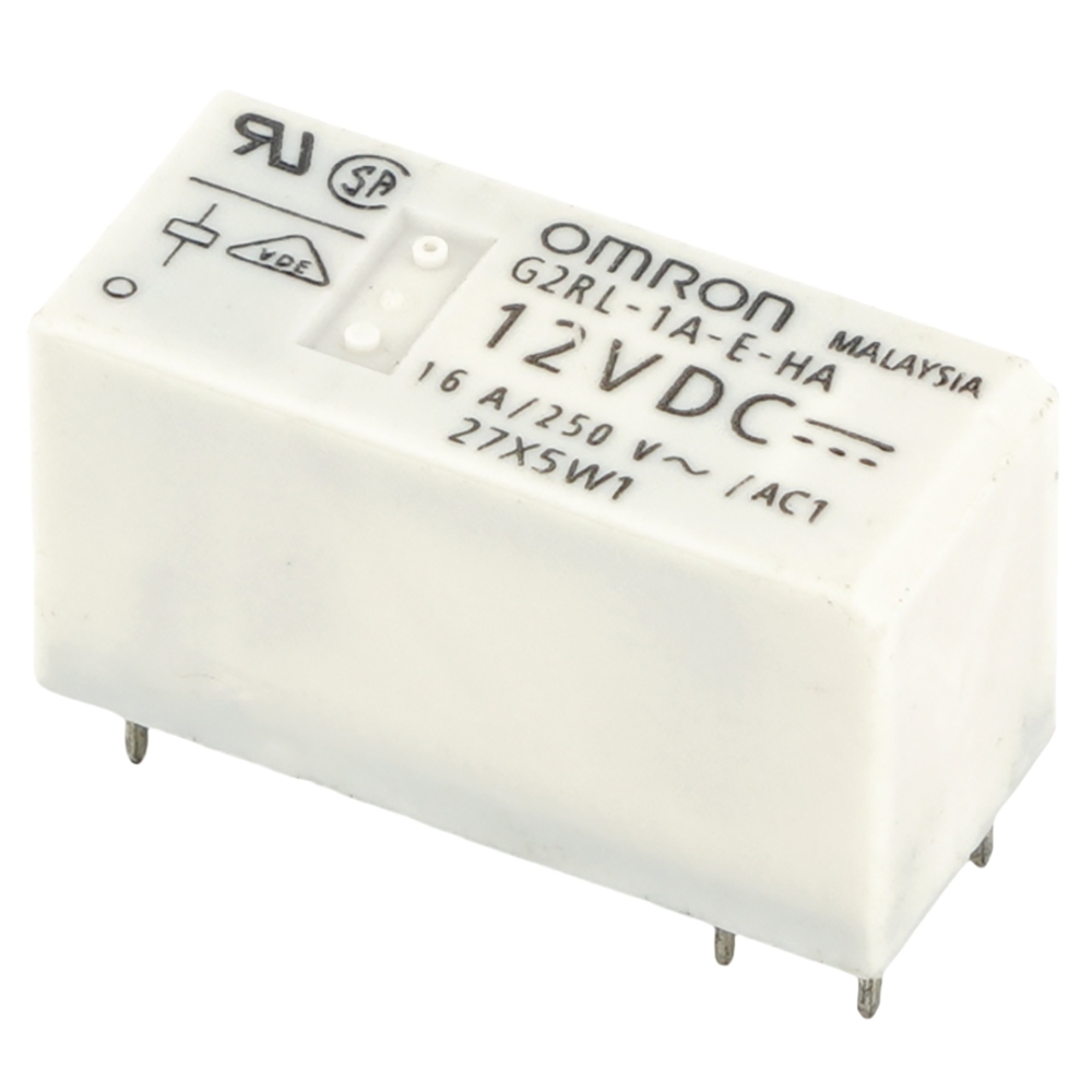 OMRON G2RL-1A-E-HA 12VDC Power Relay 16A 250VAC 6Pins