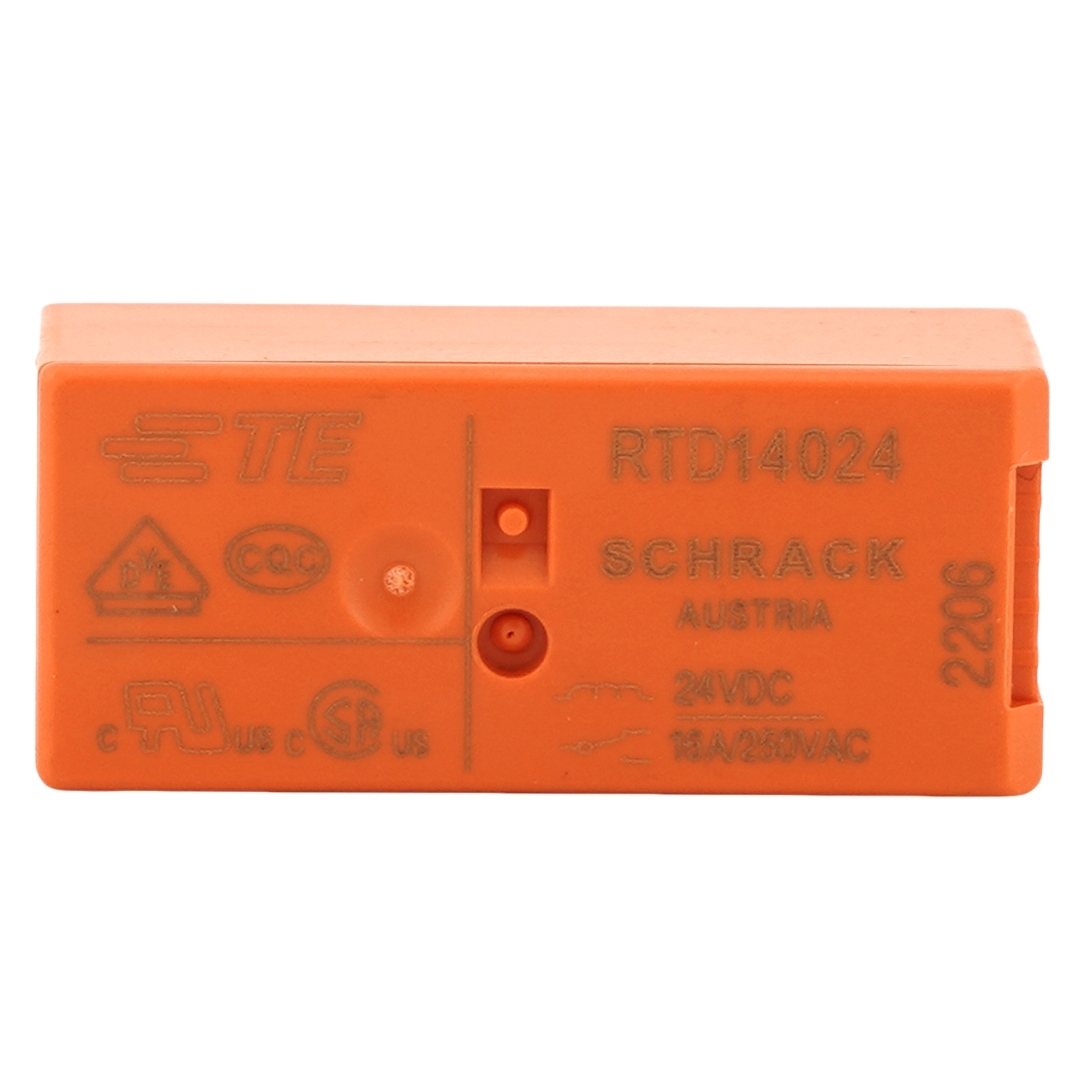 TE Connectivity RTD14024 General Purpose Relay SPDT (1 Form C) 24VDC Coil Through Hole