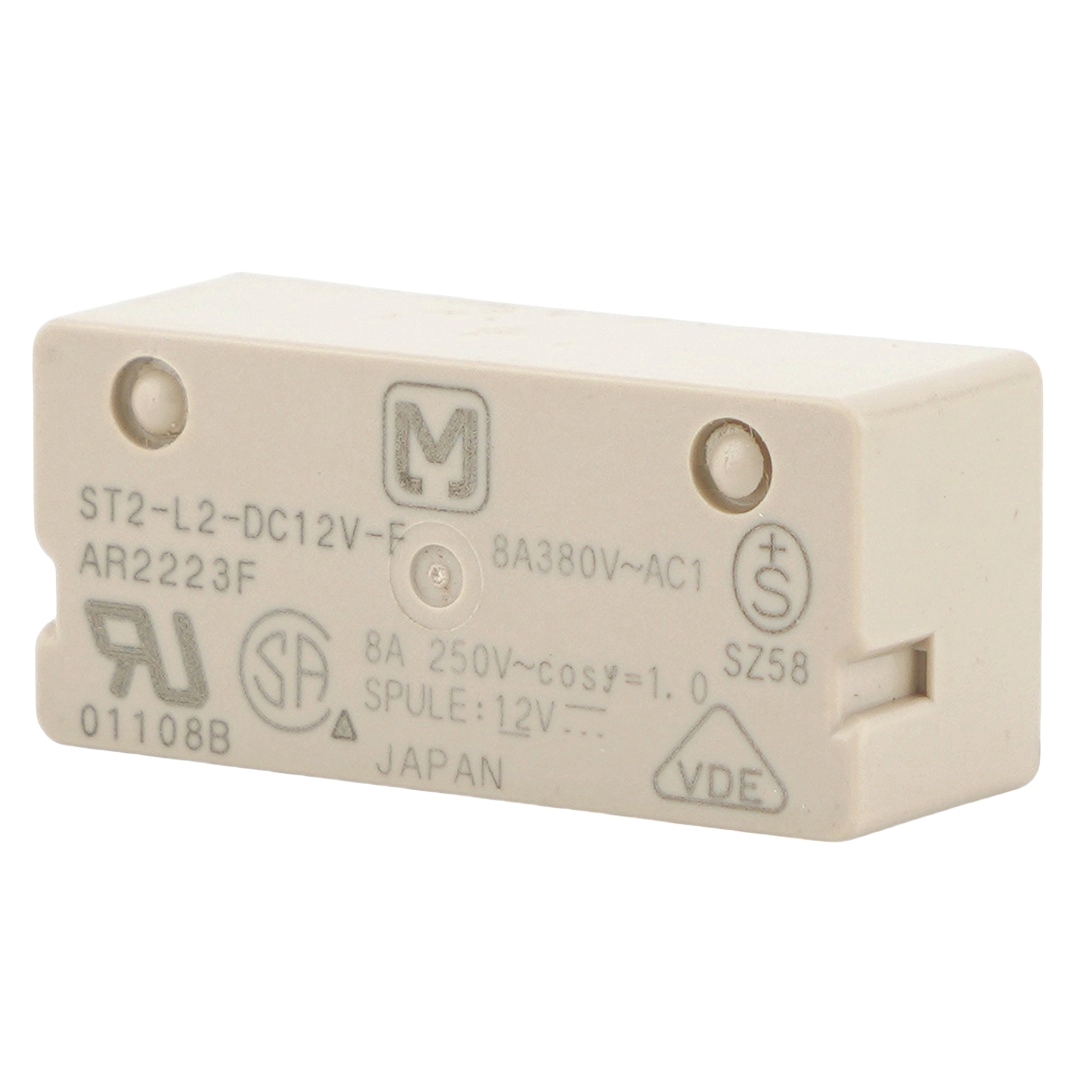 Panasonic ST2-L2-DC12V-F General Purpose Relays 12VDC 2 Form A 8A 380VAC 8Pins