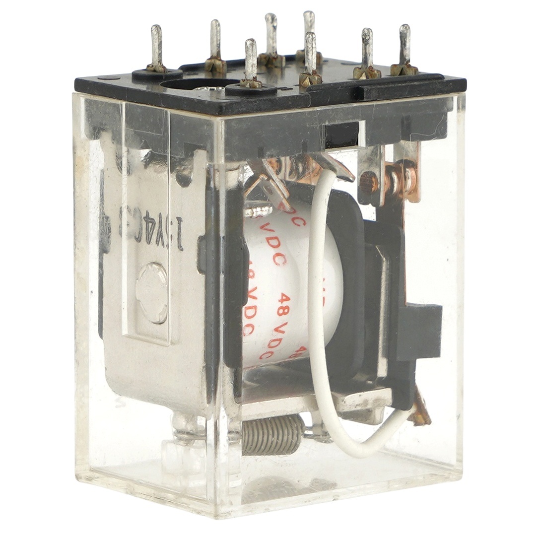OMRON MY2-02 48VDC General Purpose Relay DPDT (2 Form C) 48VDC Coil Through Hole