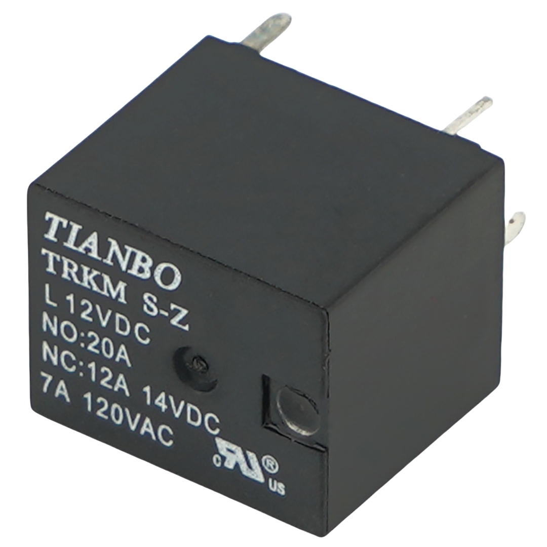 TIANBO TRKM S-Z L 12VDC SPDT Automotive Power Relay 7A 120VAC 5Pins